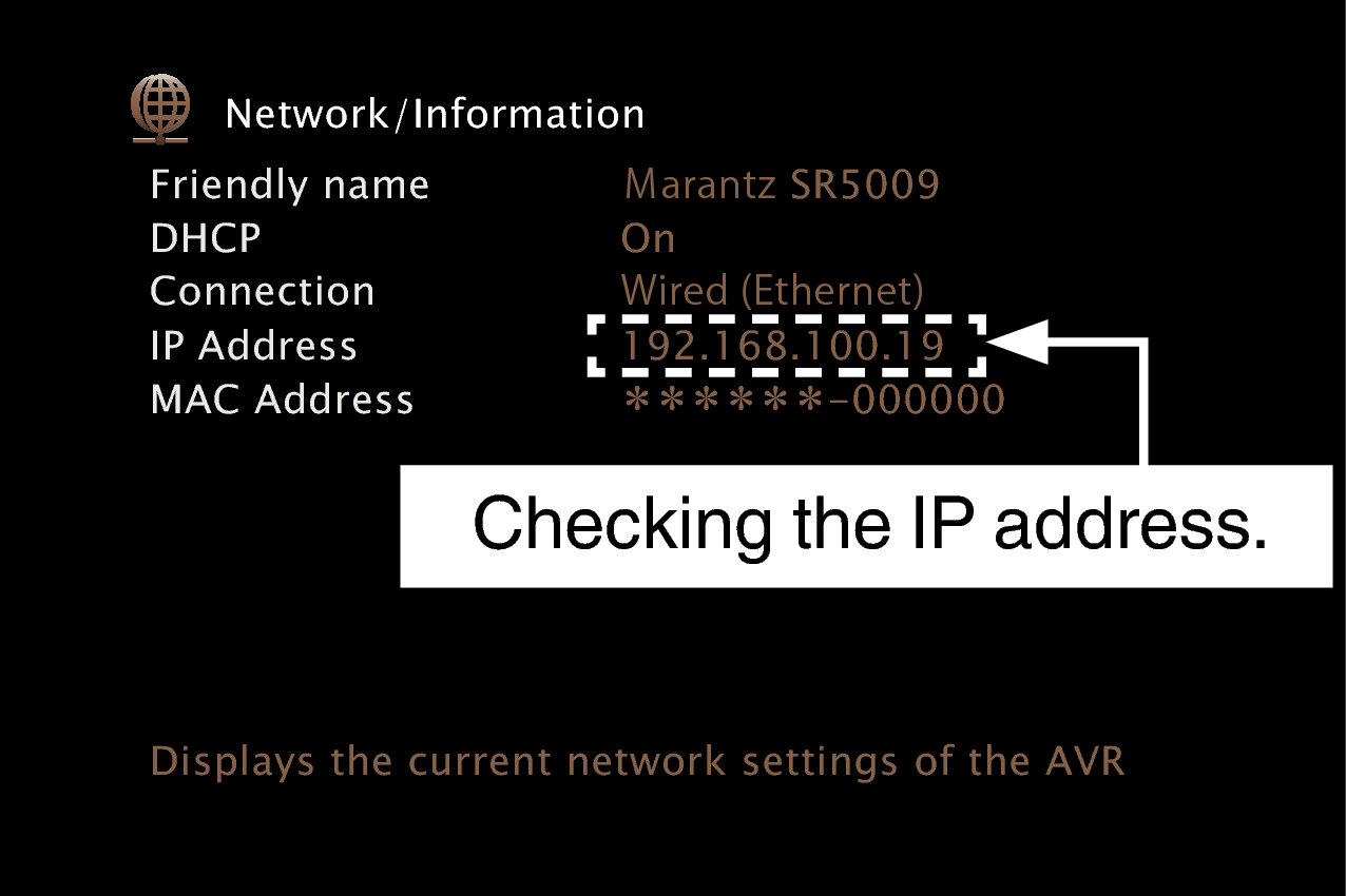 GUI NetworkInfo SR5009N